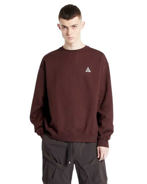 Світшот Nike ACG Therma-FIT Fleece Crew Brown