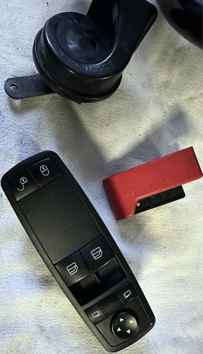 Mercedes W169 class A volante airbag botao vidro comutador fita airbag