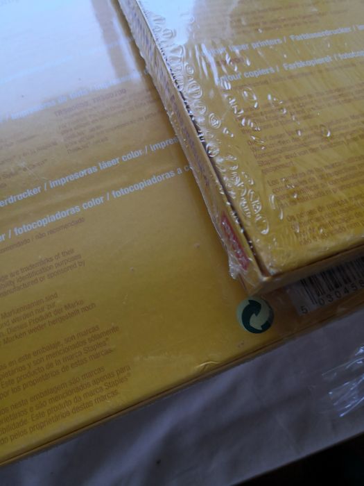 Filme Transparente Staples A4 – 50 Folhas para Impressora HP