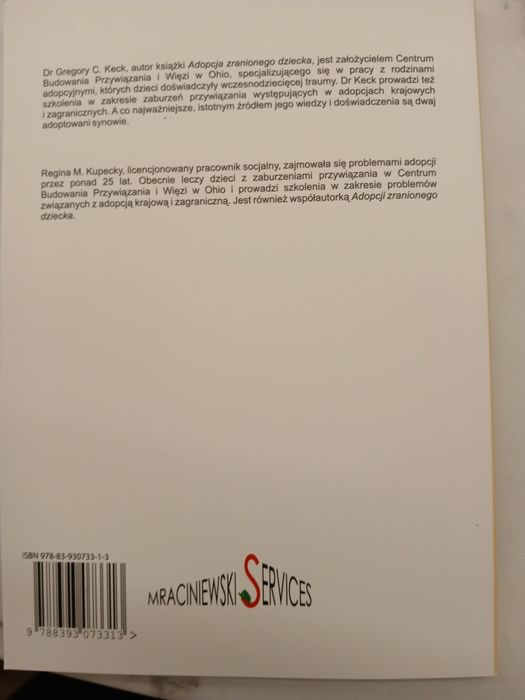 Ksiazka "wychowanie zranionego dziecka"