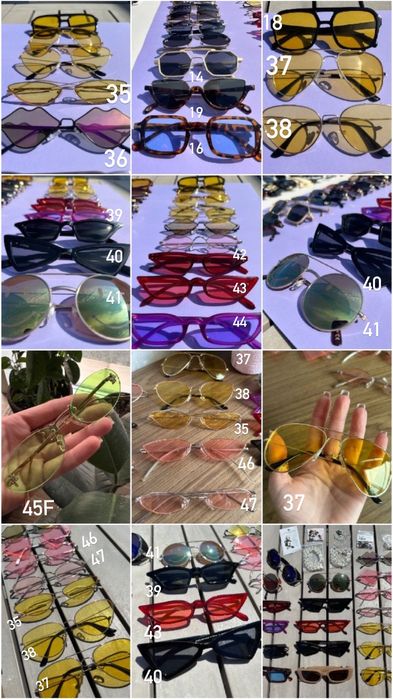 Распродажа Очки новые солнцезащитные женские мужские унисекс окуляри