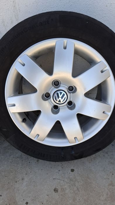 Jantes c/pneus 5x112 vw audi seat skoda