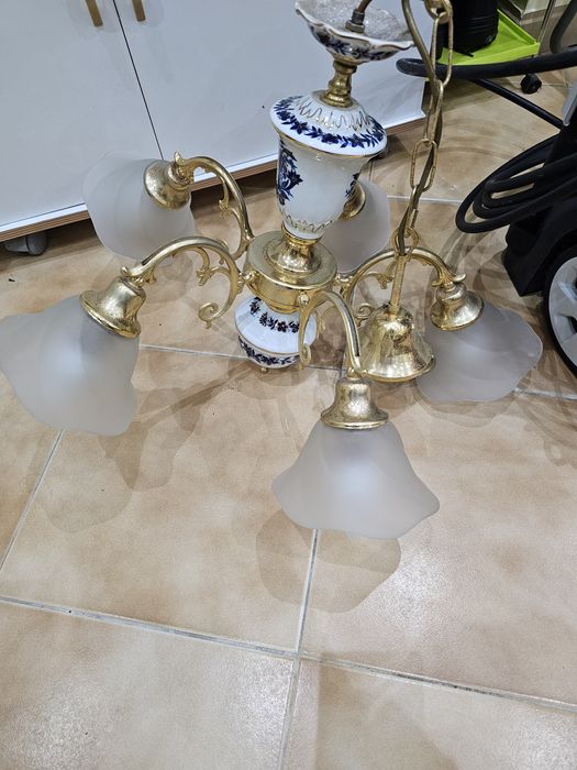 Conjunto de candeeiros