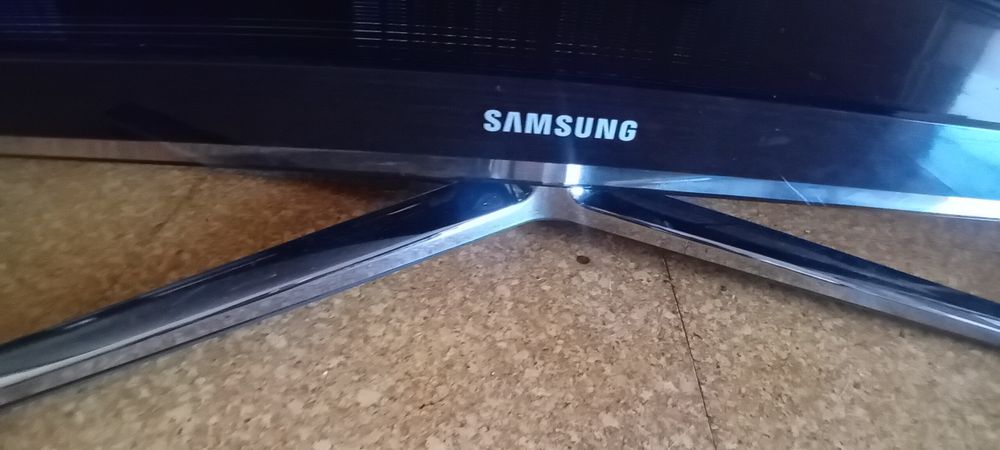Plasma  Samsung  com  tela avaliada