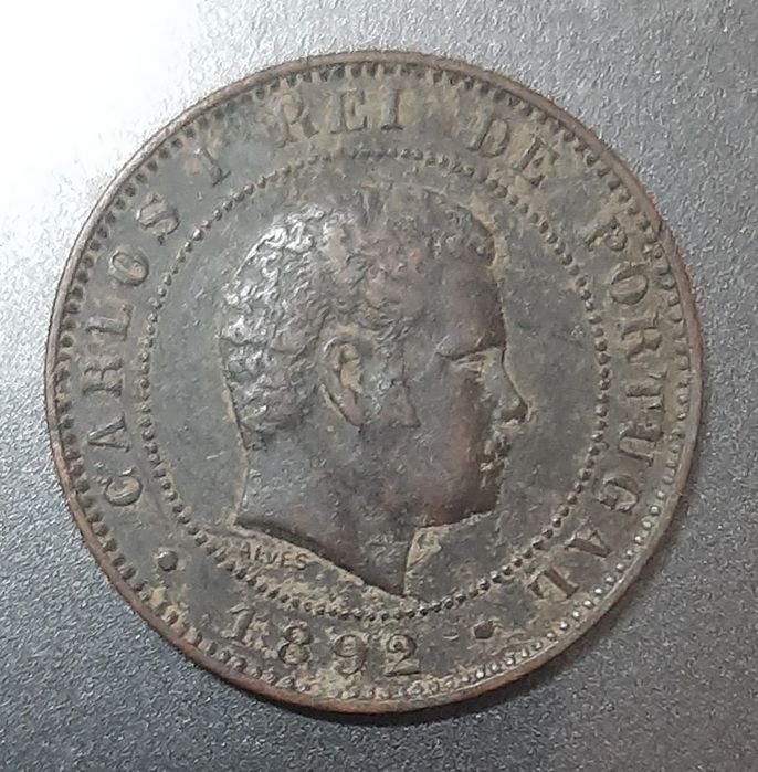 Moedas Portuguesas antigas Séc. XIX