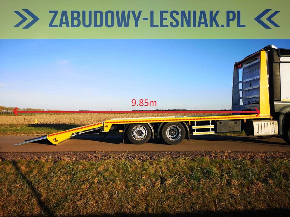 Zabudowa, najazd, pomoc drogowa, przewóz maszyn