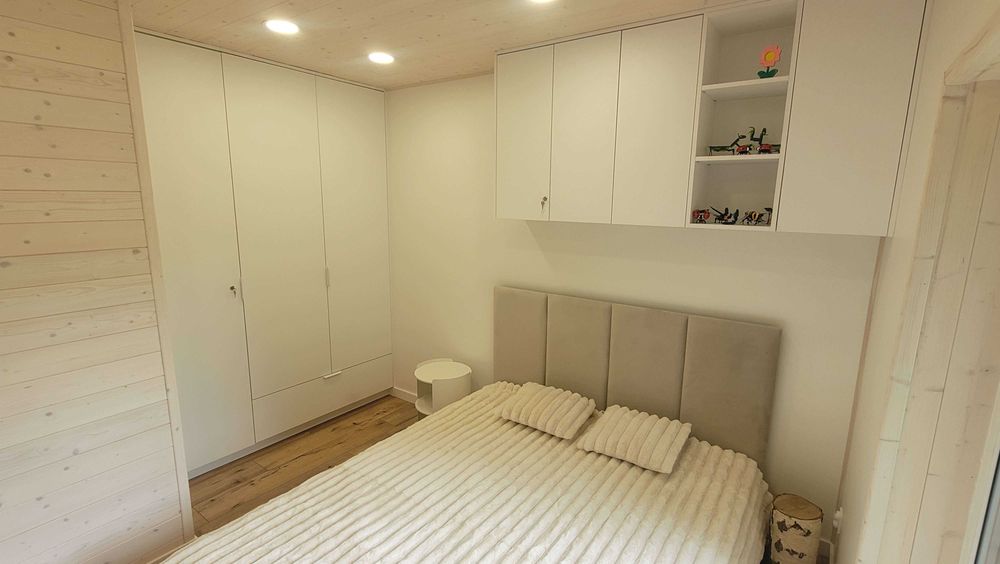 Domek Sauna Jacuzzi Mini-Golf Tyrolka Hamak Wkra linia brzegowa, plaża