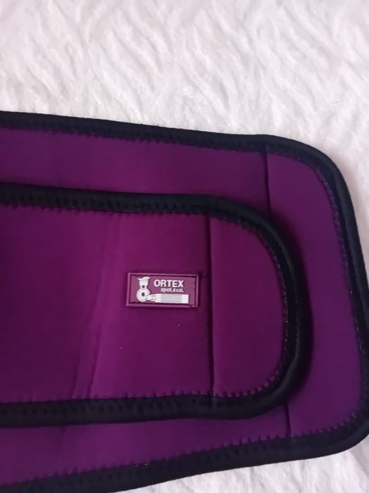 #Ortex pas fioletowy ortopedyczny M