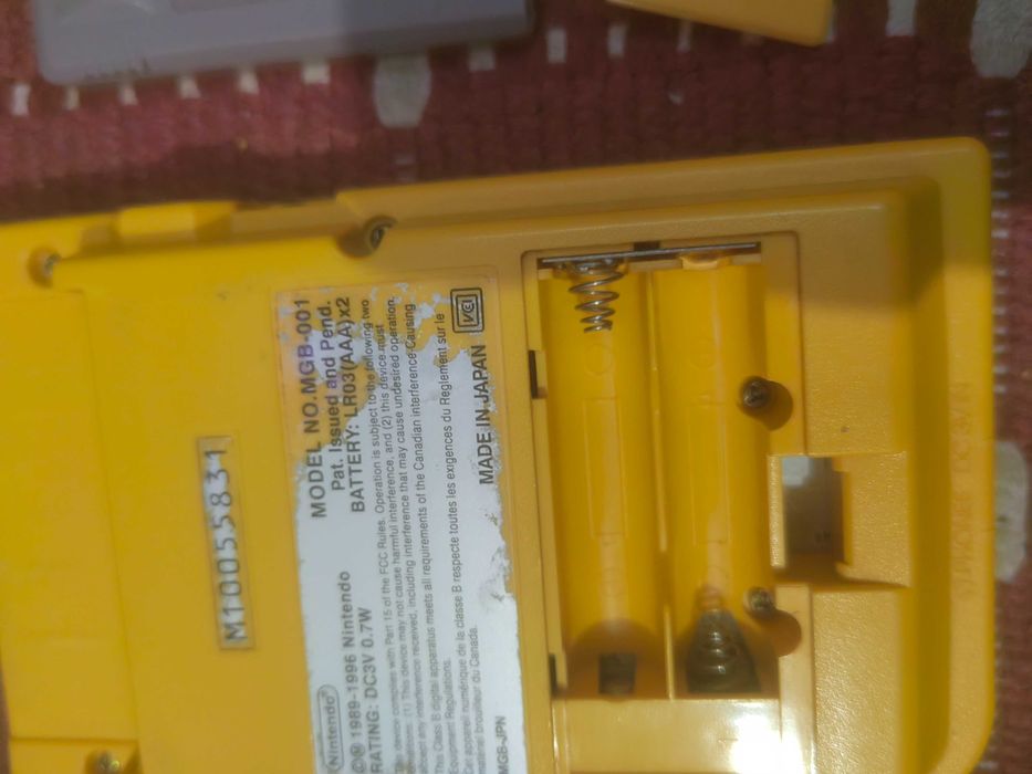 consola nintendo game boy
