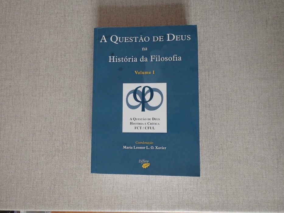 Livro A Questão de Deus na História da Filosofia, Maria Leonor Xavier