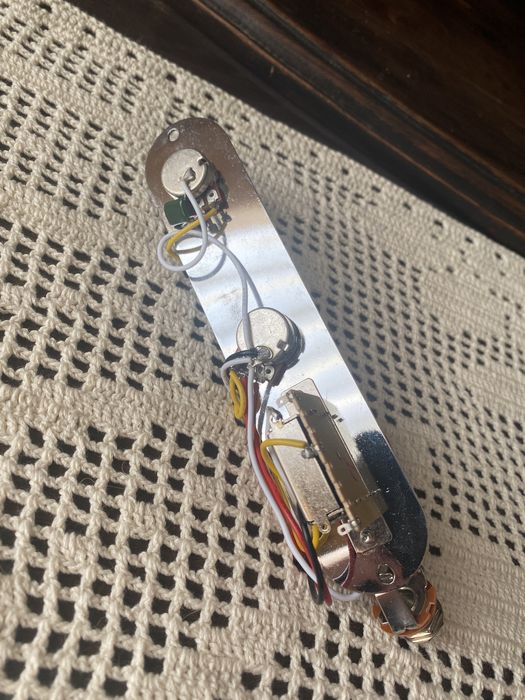 Płyta regulacji głośności do gitary elektrycznej Telecaster części
