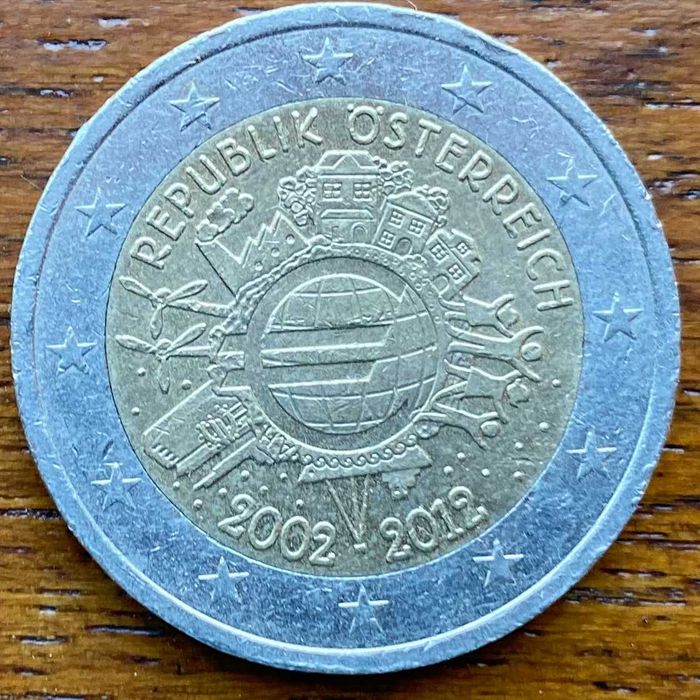 Moedas comemorativas Austria