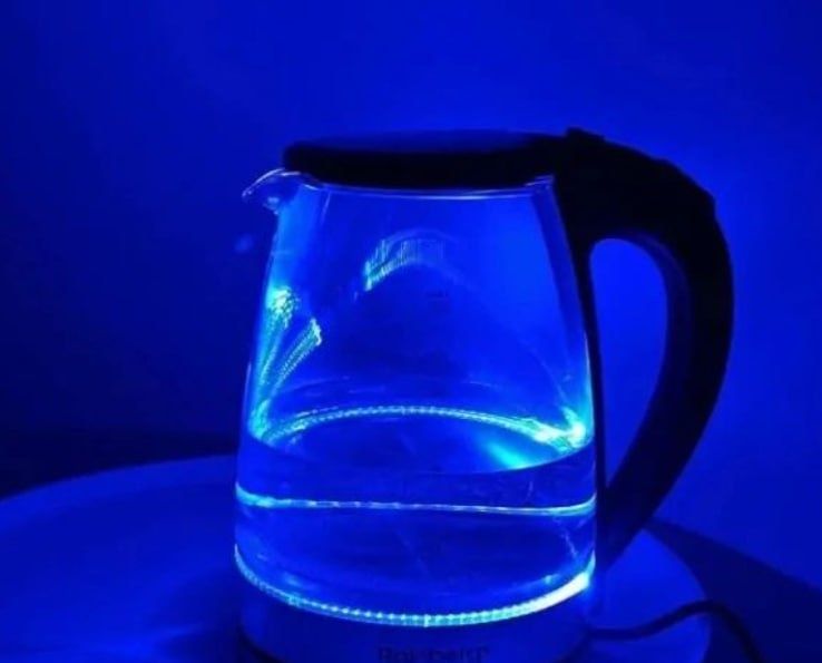 Потужний чайник 2200 Вт! Скляний електрочайник ZP-991 Чайник електро