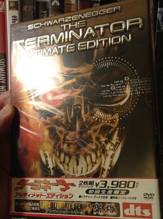 NOWY Film na DVD TERMINATOR w folii ULTIMATE EDITION najlepsza wersja!