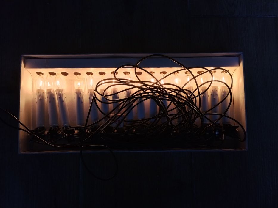 Lampki choinkowe na klips