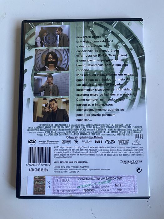 Filme Como Assaltar um Banco