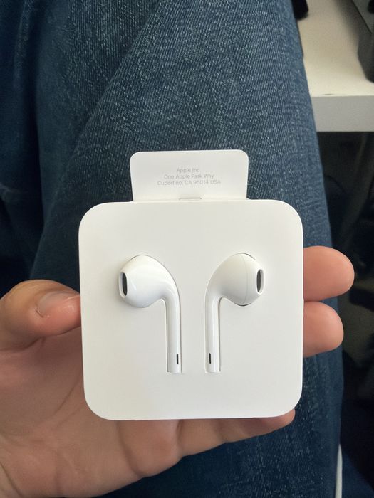 Oryginalne Earpods Apple - złącze Lightning