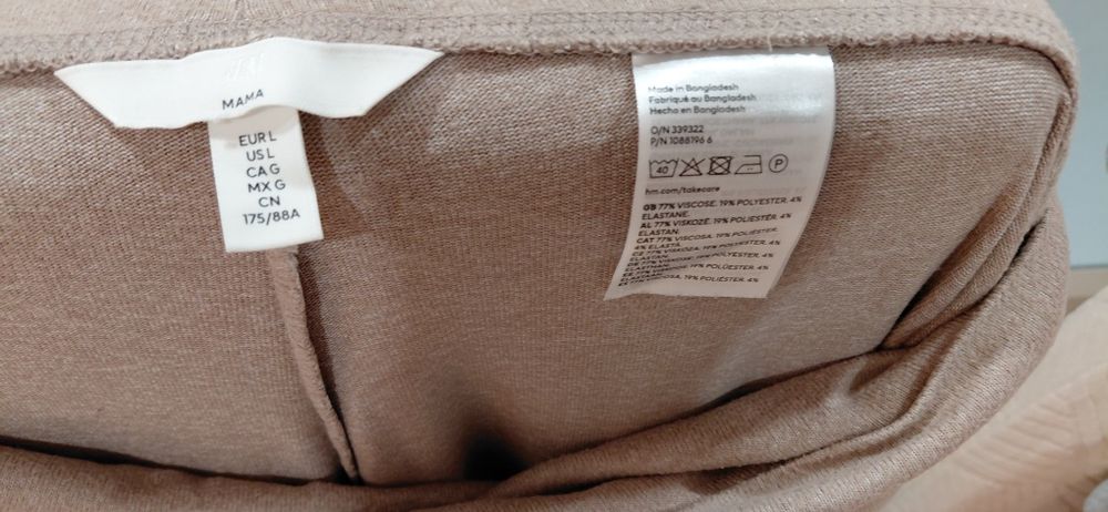 Calças gravida tamanho L