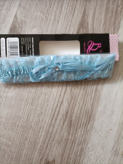 Błękitna podwiązka