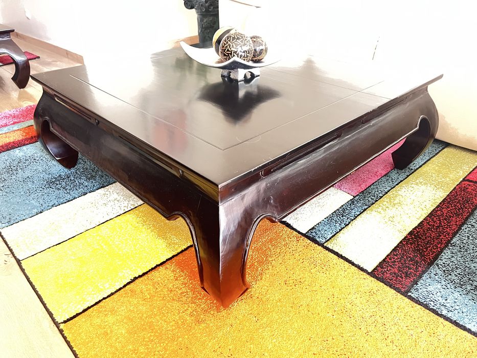 Mesa centro em madeira