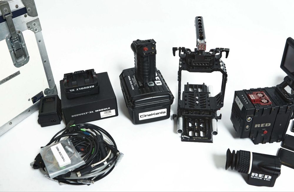 Red epic Dragon 6k e muitos extras + gimbal