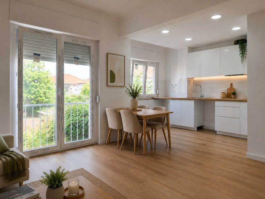 Apartamento T2 totalmente remodelado a estrear, a 3 min. a pé da estação de Mem Martins