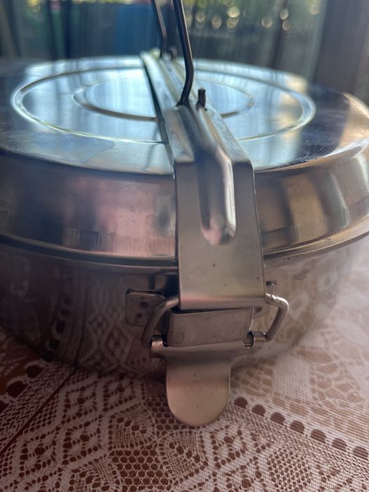 Marmita de inox puro nova