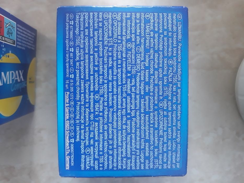 Тампони Tampax compak