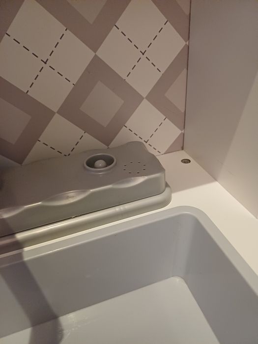 Kuchnia duża drewniana światło dzwięk dla dzieci biała