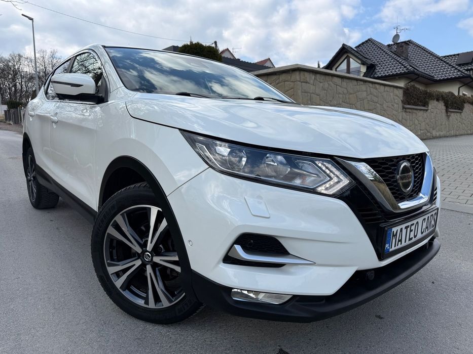 Nissan Qashqai Benzyna Klima Kamery Park Assist Biała Perła IX Mokka RAV Vitara Stoni