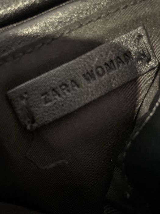 Carteira mochila da Zara com pêlo