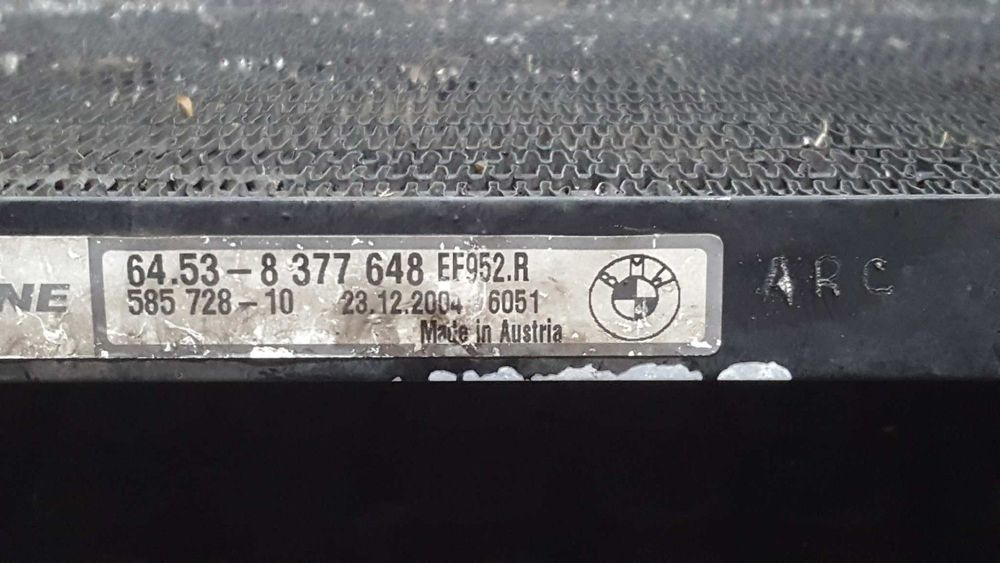 RADIADOR AR CONDICIONADO BMW X3 (E83) 2.0D