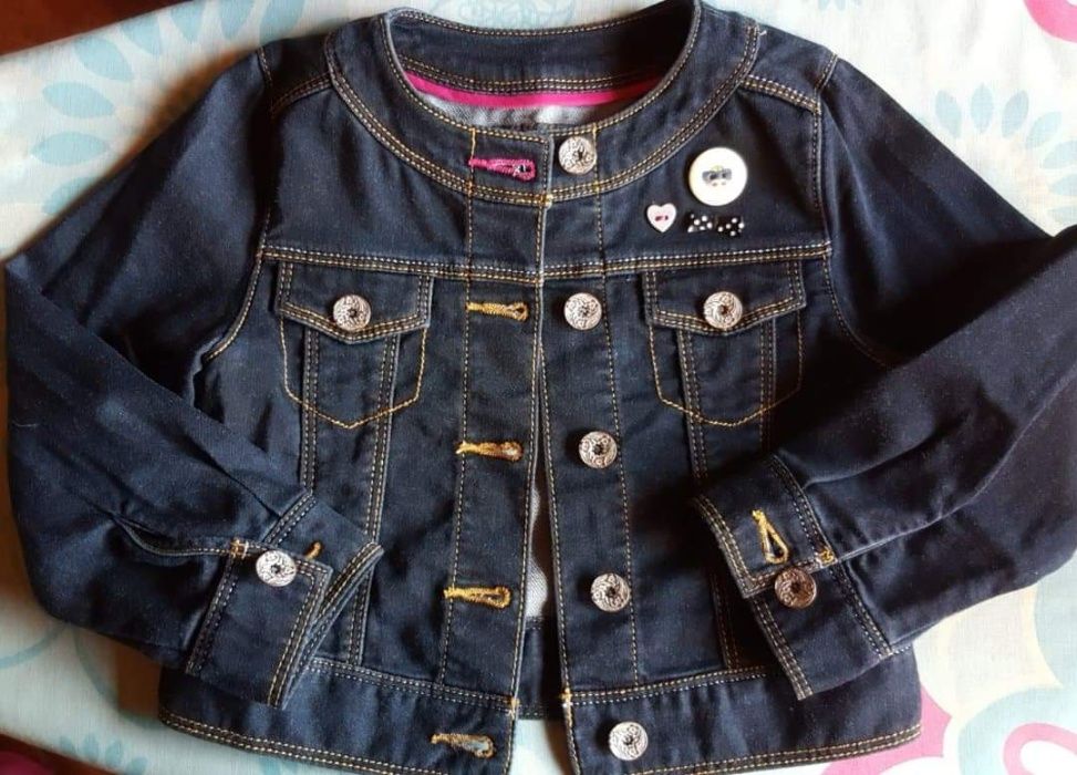 Casaco de ganga Catimini novo menina 3 anos - portes incluídos