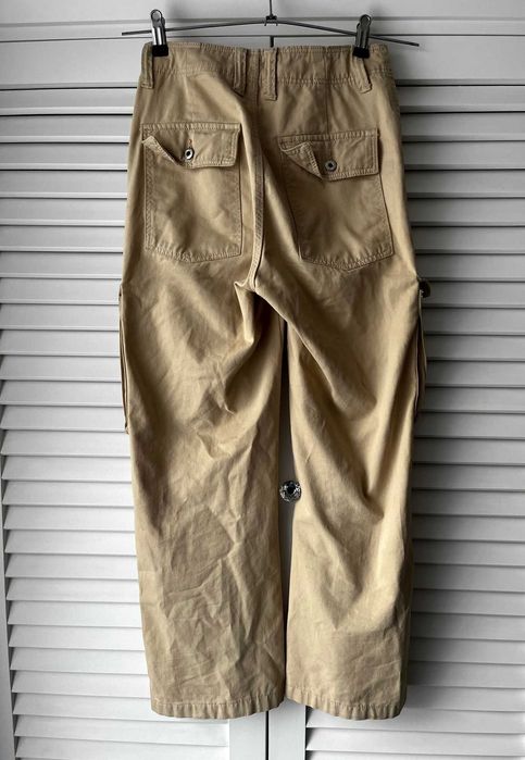 BERSHKA spodnie Cargo kieszenie bojówki 32/XXS  r 150-160cm
