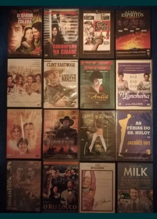 Lote 155 DVD's originais (Lote 8)