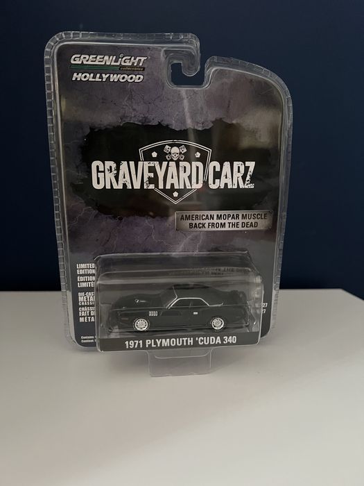 1971 Plymouth Cuda 340 GreenLight Hollywood 1/64