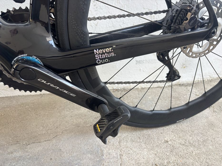 Factor Ostro VAM 2.0 com Zipp 353NSW e powermeter