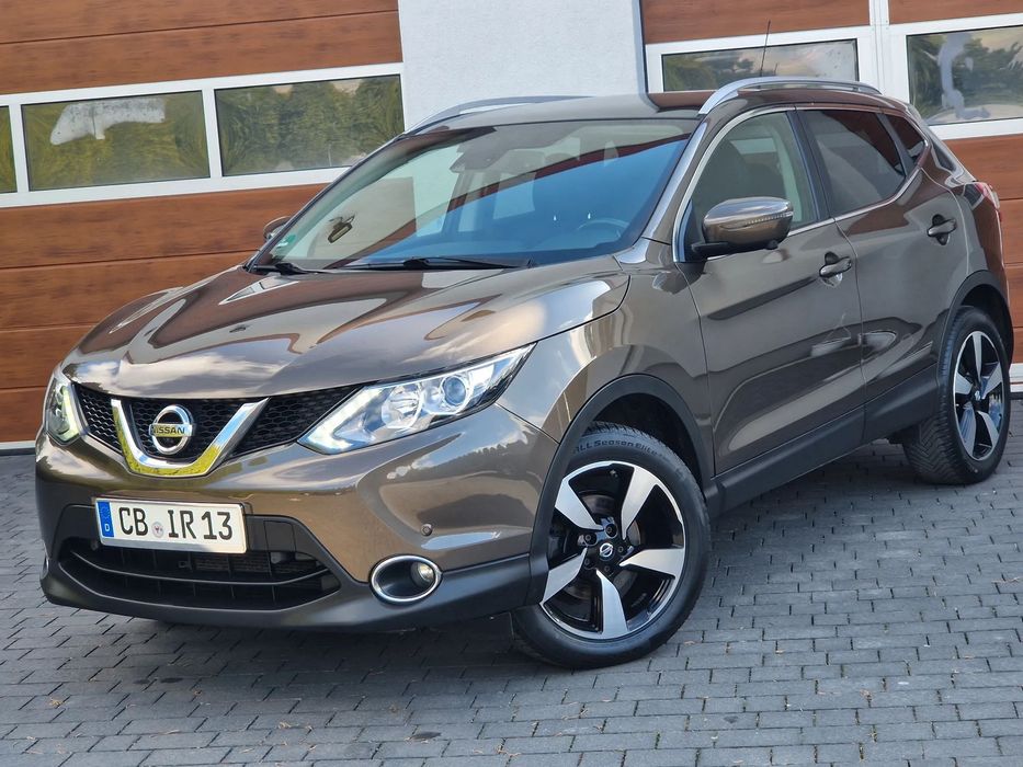 Nissan Qashqai Kamery 360* panorama, pełna aopcja! Bezwypadkowy!