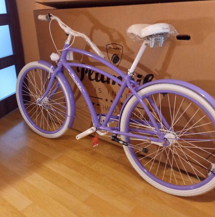Nowy Rower Plumbike Hermes Fioletowy