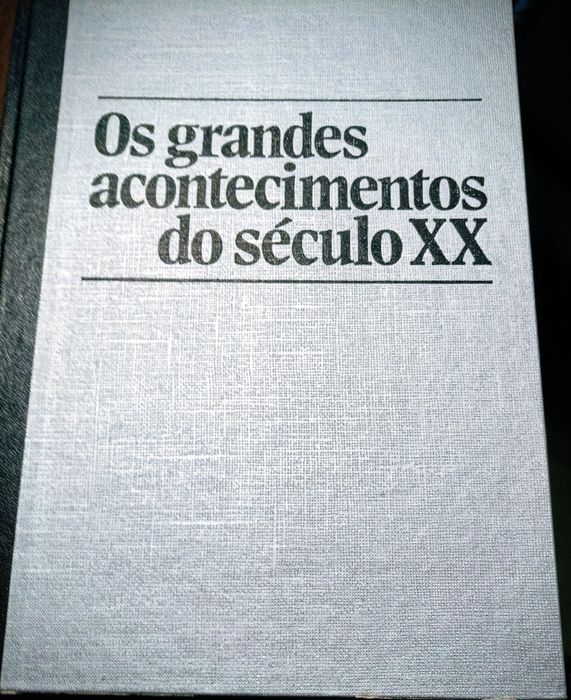 Livro " Grandes acontecimentos do século XX