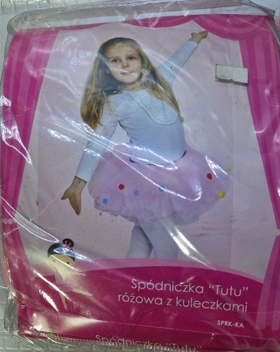 Spódnica, Tutu, różowa