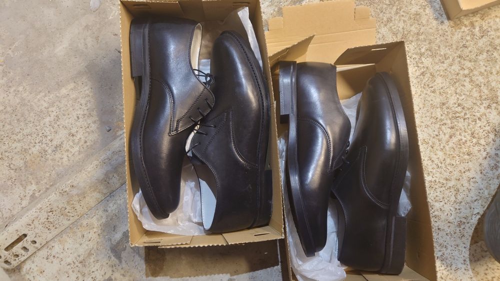 Buty do garnituru Wojas roz 43 i 28 cm akóra Nowe