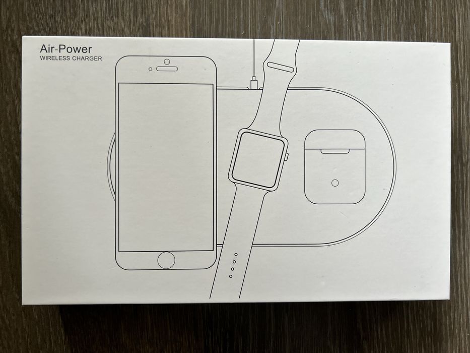 Бездротовий зарядний пристрій 3 в 1 Air-Power Wireless Charger