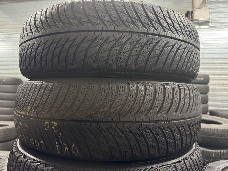 шини б.у зима 215/65 R17 Michelin Pilot Alpin 5 склад резини