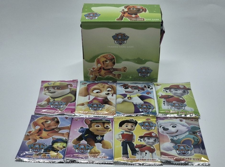 Karty PSI PATROL 288 Kart Cały BOX Chase Marshall Rocky Rubble Skye