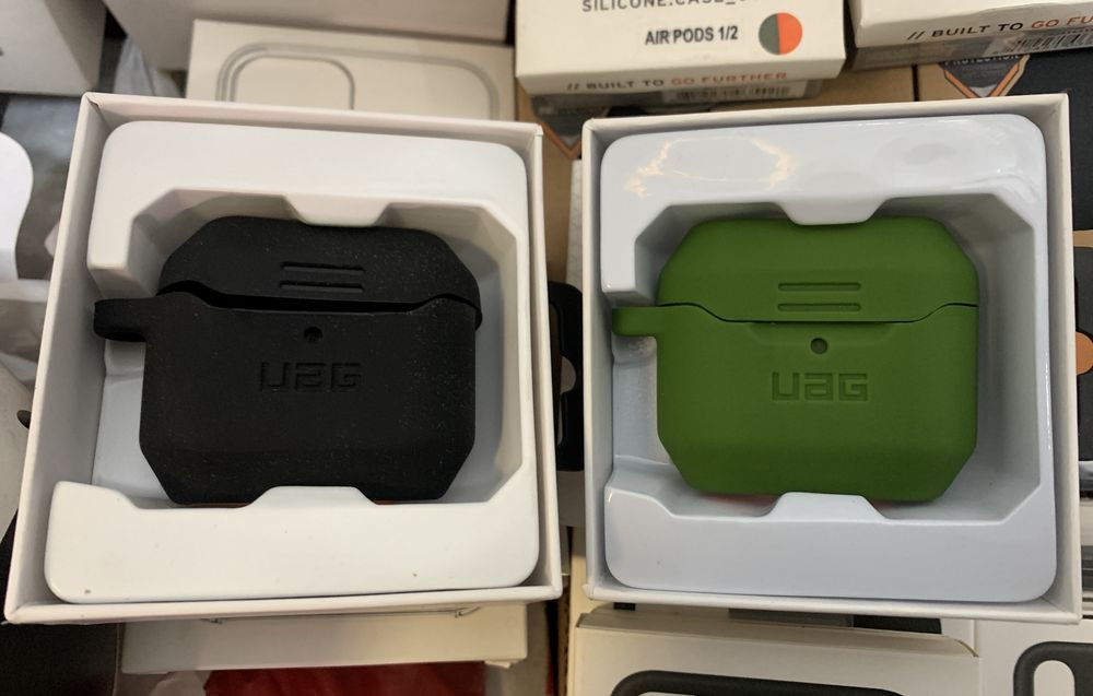 Чехол для  UAG для Apple AirPods 1/2/3, Pro/Pro 2,  с карабином