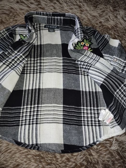 Koszula bluzka na guziki 92 cm