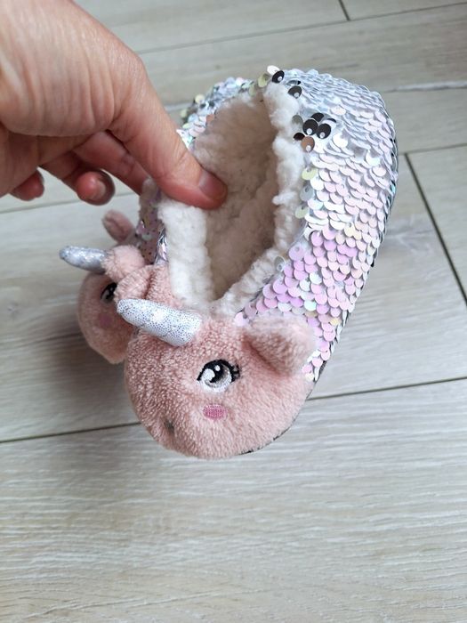 Тапочки кімнатні теплі на дівчинку 15-15.5 см