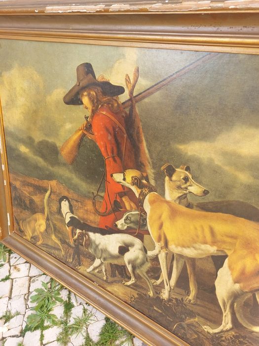 Quadro o Caçador" (The Hunter) de Adriaen Cornelisz Beeldemaker