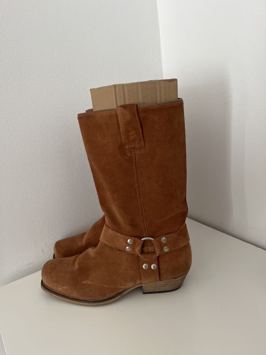 Botas  pele camel